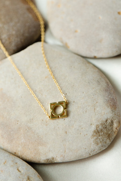 "One with Christ" In-chain Gold