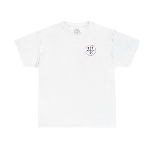 Nautical Stripe Crest Tee